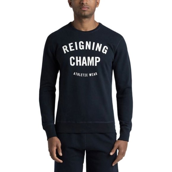 Reigning Champ Gym Logo Sweatshirt Mens Small New - Picture 11 of 12